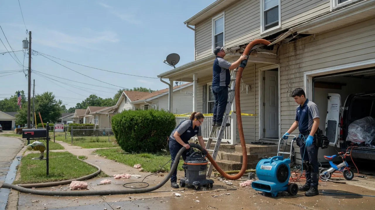 Water Damage Restoration in Sandyville, OH near me